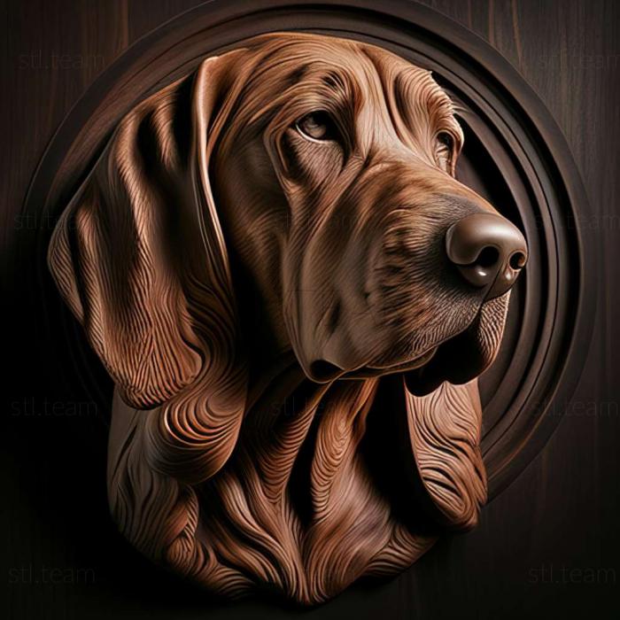 3D model The Italian Hound dog (STL)